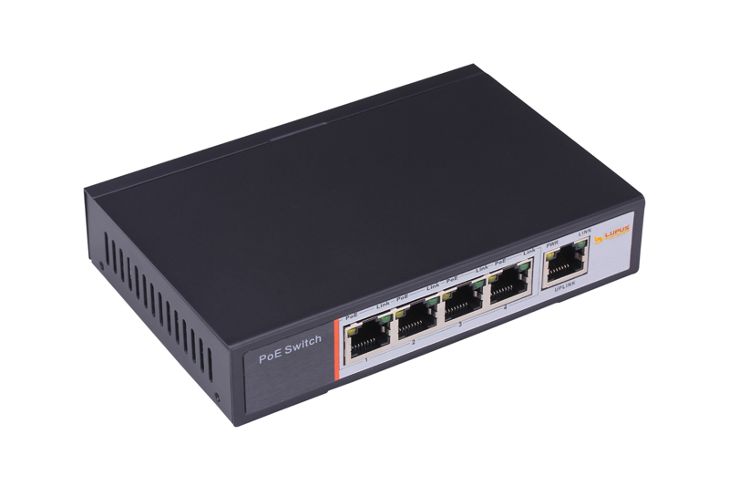 4 Kanal PoE Switch