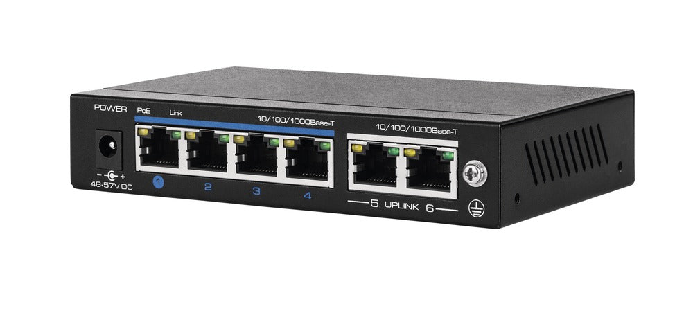 4-Port PoE Gigabit Switch - ITAC10100
