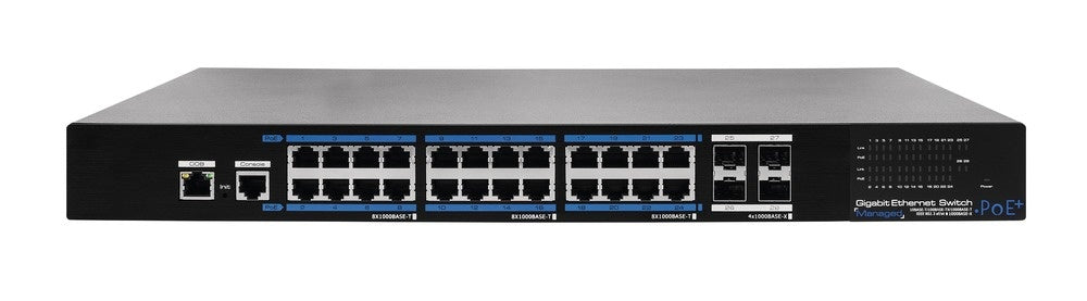 24-Port PoE Gigabit Switch Managed - ITAC10130