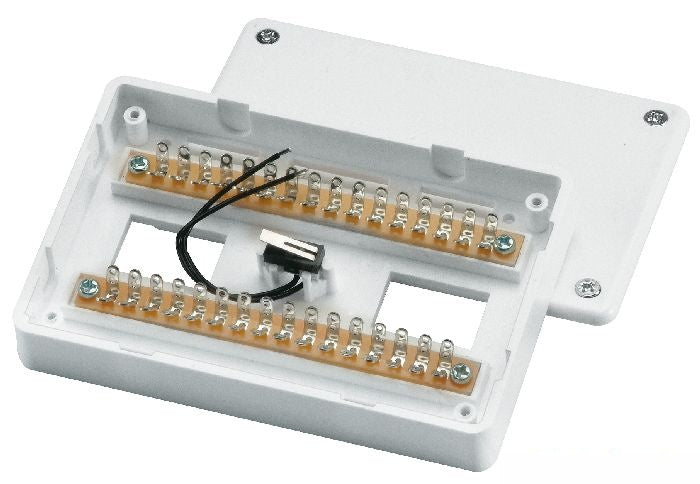Aufputz-Lötverteiler 32-polig VdS C (weiß) - VT4100W