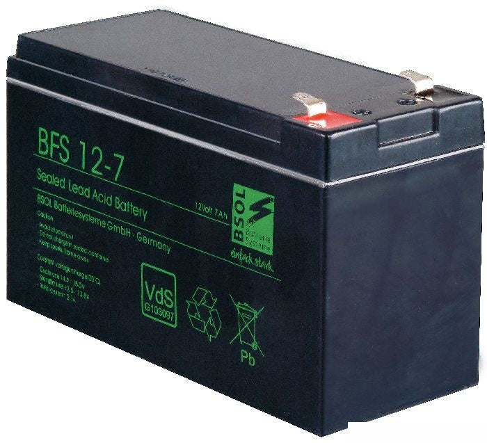 VdS Akkumulator 12 V, 7.2 Ah - BT2070