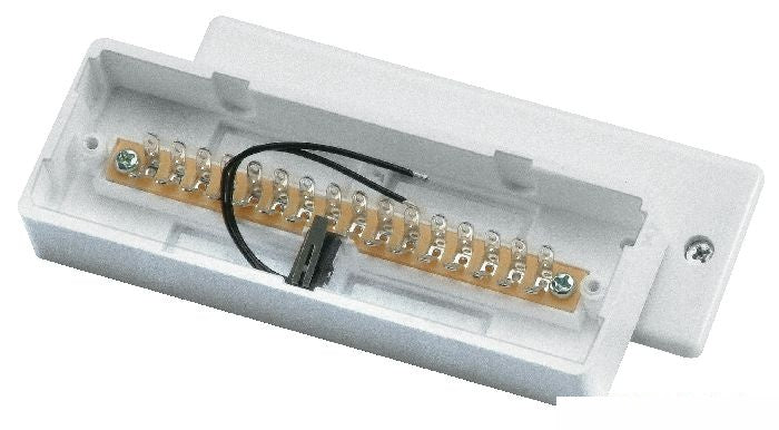 Aufputz-Lötverteiler 16-polig VdS C (weiß) - VT4000W