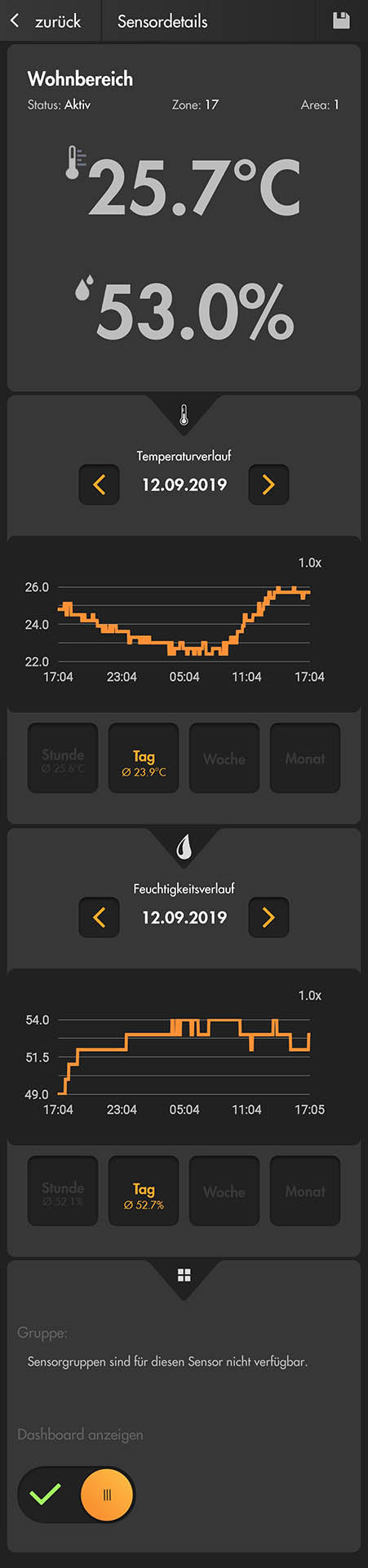 LUPUS - ZigBee Mini Temperatursensor