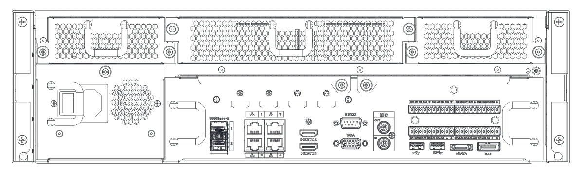 LUPUS - LE928 V2 64 Kanal NVR